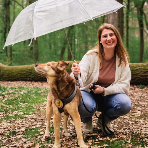 Instagram Mentorin Jaci mit Hund
